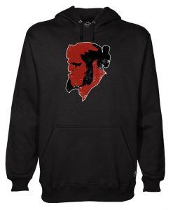 Hellboy Face Hoodie