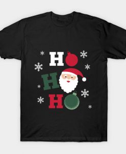 Ho Ho Ho Santa Claus t shirt