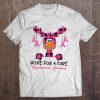 Hope For A Cure reindeer t shirt