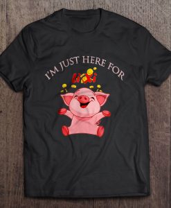 I’m Just Here For Lì Xì pig t shirt