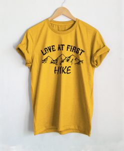 Love At First Hike Mountains t shirt