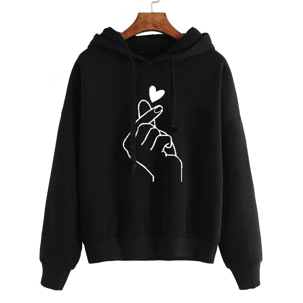 Love Printed hoodie