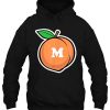 M Peach Impeach President Trump hoodie