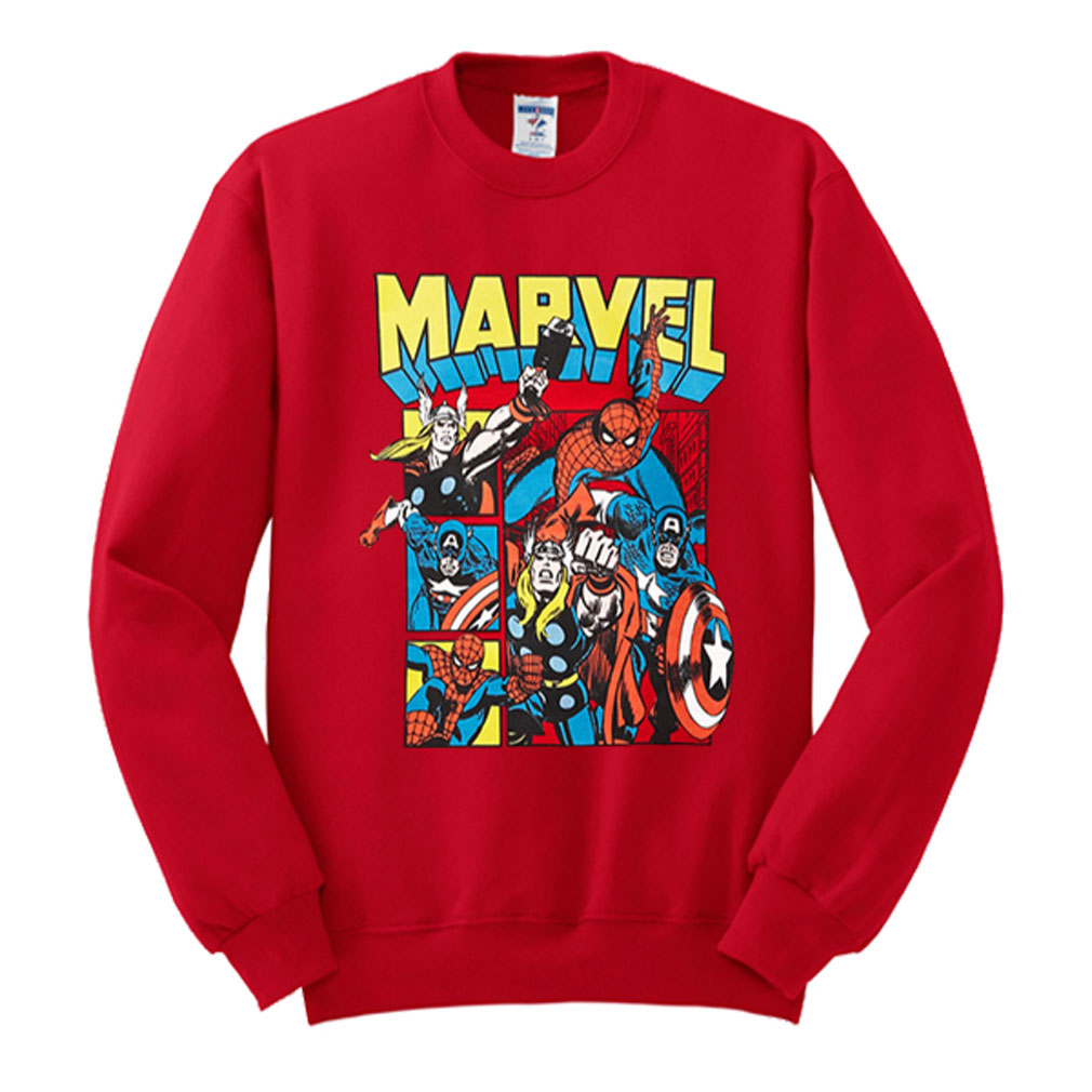 Marvel Comic Sweatshirt