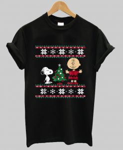 Peanuts Snoopy And Charlie Brown Christmas tshirt