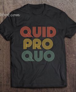 Quid Pro Quo Vintage t shirt