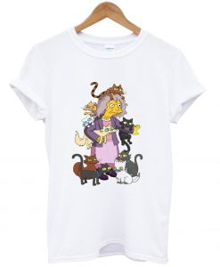 Simpsons Crazy Cat Lady shirt