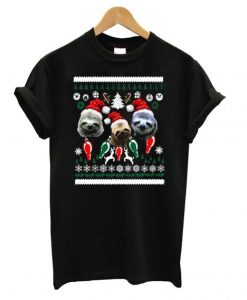 Sloth Christmas t shirt