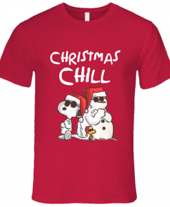 Snoopy Chillin Christmas t shirt