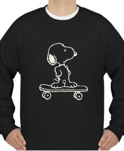 Snoopy Skateboard Sweatshirt