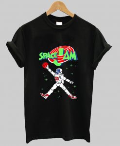 Space Jam with Michael Jordan t shirt