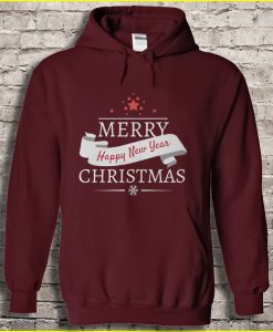 Star Merry Christmas and Happy New Year hoodie