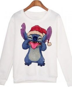 Stitch and Hat christ Sweatshirt