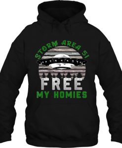 Storm Area 51 Free My Homies hoodie