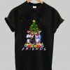 Stranger Things characters Friends Christmas T shirt