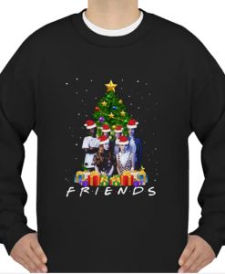 Stranger Things characters Friends Christmas sweatshirt