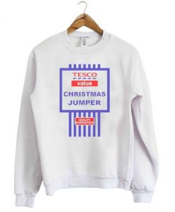 Tesco Value Christmas Jumper Sweatshirt
