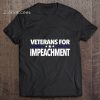 Veterans For Impeachment tshirt