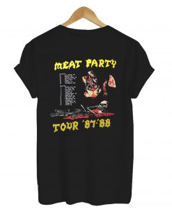 Vintage Exodus Concert meat party back T shirt