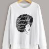 Women Hair Figure Sweatshirt