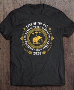 Year Of The Rat tshirt