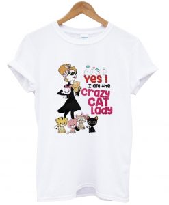 Yes I Am The Crazy Cat Lady TShirt