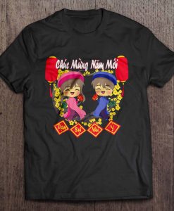 happy New Year Vietnam Version tshirt