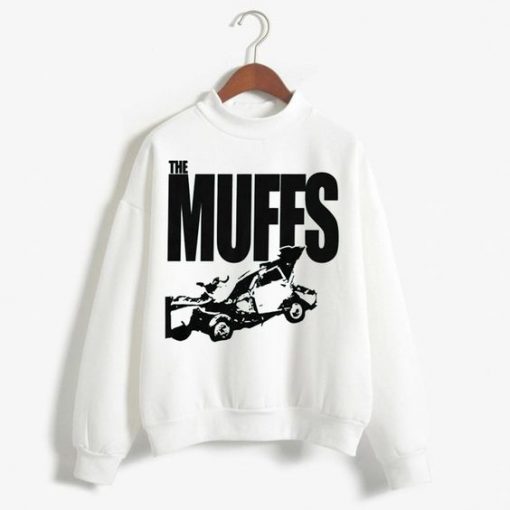 the Muffs White Sweatshirt