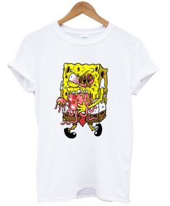 zombie spongebob t shirt