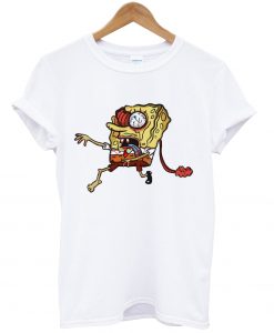 zombie spongebob tshirt
