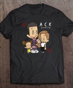 Ace Cartoon Family Merch Kids t shirt