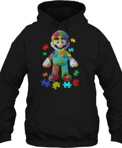 Autism Awareness Super Mario hoodie
