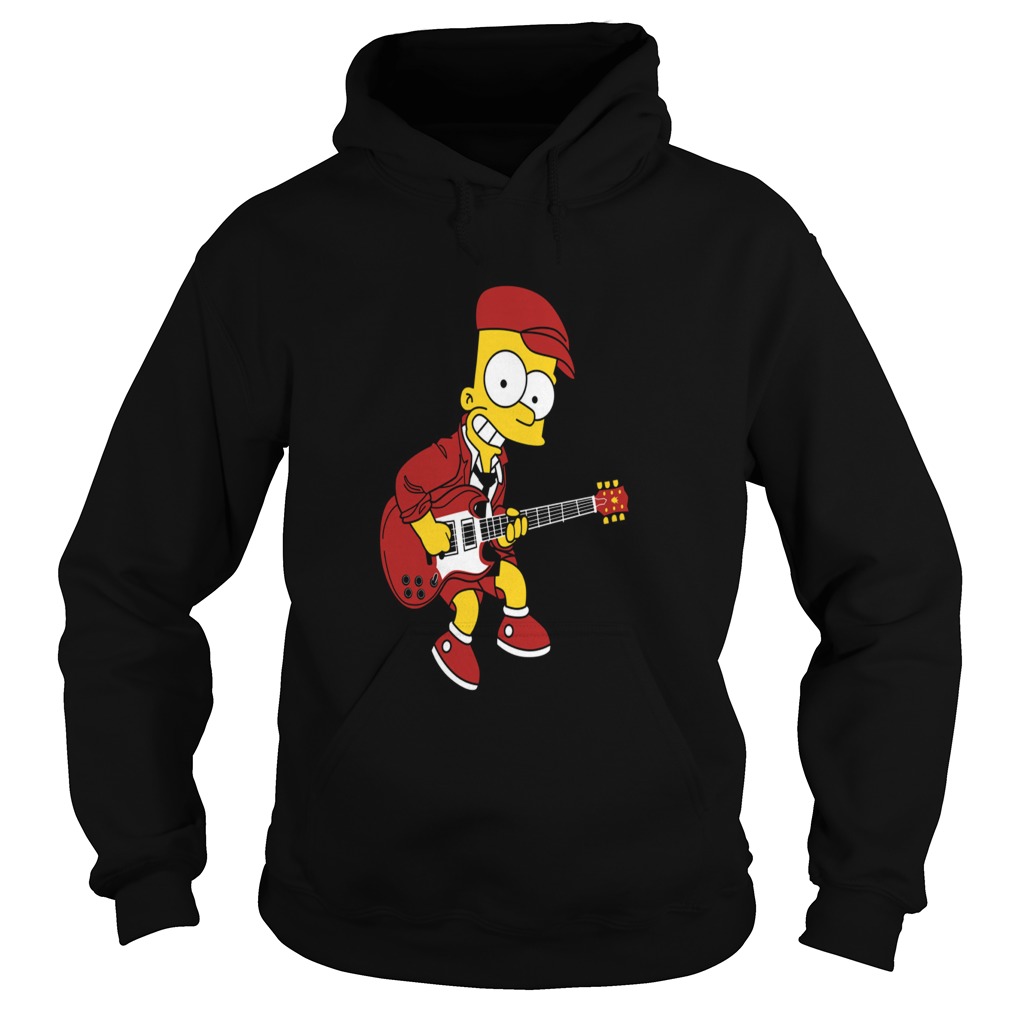 Bart Simpson Playing hoodie