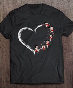 Betty Boop Heart t shirt