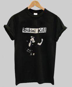 Bikini Kill Cut up tee shirt