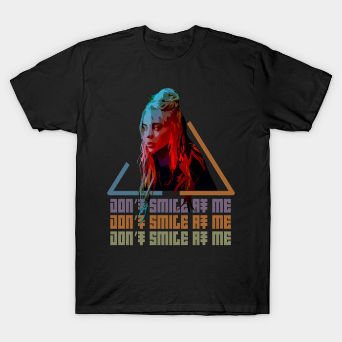 Billie Eilish Don't Smile At Me T-Shirt Ad