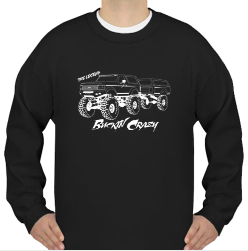 Buckin Crazy Bronco sweatshirt