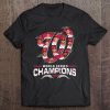 Champions 2019 Washington Nationals t shirt