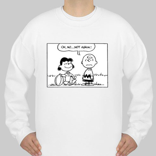 Charlie Brown Football sweatshirt