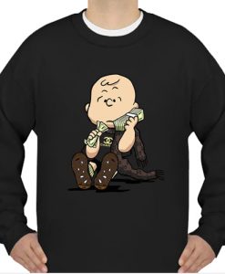 Charlie Brown Yeezy Mauve sweatshirt