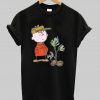 Charlie Brown and Tree t shirt