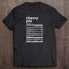 Cherry Pie Nutrition t shirt