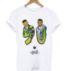 Chunk Fresh Prince 90 print T shirt