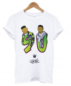 Chunk Fresh Prince 90 print T shirt