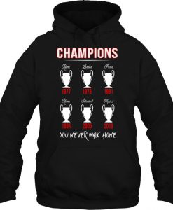 Cup Champions Of Liverpool hoodie