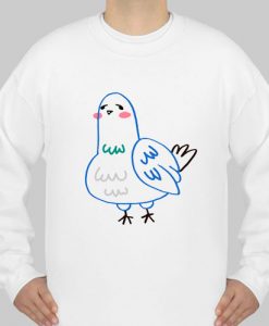 Cute Pigeon bird sweatshirt