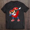 Dabbing Heart Valentine t shirt