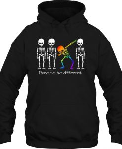 Dare To Be Different LGBT Dabbing hoodie