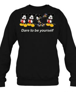 Dare To Be Yourself Mickey Mouse sweatshirt