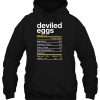 Deviled Egg Nutrition Facts hoodie
